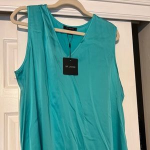 St.John tank top XL silk